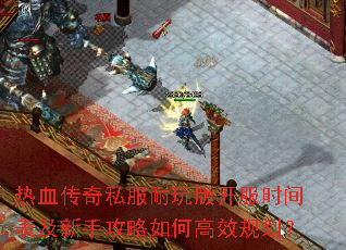 热血传奇私服耐玩版开服时间表及新手攻略如何高效规划? 热血传奇私服耐玩版开服时间表及新手攻略如何高效规划?