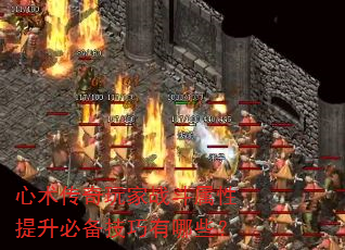 心术传奇玩家战斗属性提升必备技巧有哪些? 心术传奇玩家战斗属性提升必备技巧有哪些?