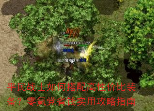 平民战士如何搭配高性价比装备?零氪党省钱实用攻略指南 平民战士如何搭配高性价比装备?零氪党省钱实用攻略指南