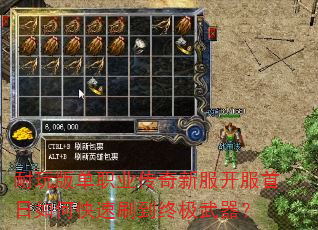 耐玩版单职业传奇新服开服首日如何快速刷到终极武器? 耐玩版单职业传奇新服开服首日如何快速刷到终极武器?