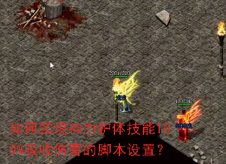 如何实现神力护体技能100%吸收伤害的脚本设置? 如何实现神力护体技能100%吸收伤害的脚本设置?