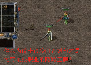 你以为道士很冷门?错他才是传奇最强职业的隐藏王牌? 你以为道士很冷门?错他才是传奇最强职业的隐藏王牌?