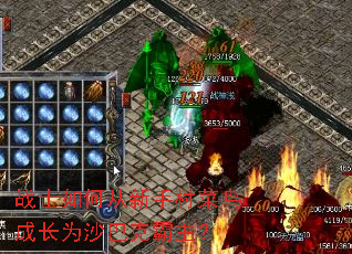 战士如何从新手村菜鸟成长为沙巴克霸主? 战士如何从新手村菜鸟成长为沙巴克霸主?