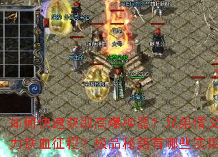 ��ο��ٻ�ȡ�߱��������ֵ��������������Ѫ���̣���Ʒ�ؼ�����Щʵ�ü��ɣ�