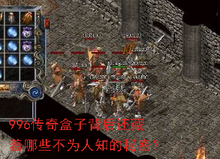 996传奇盒子背后还藏着哪些不为人知的秘密? 996传奇盒子背后还藏着哪些不为人知的秘密?