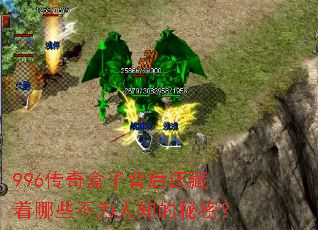 996传奇盒子背后还藏着哪些不为人知的秘密? 996传奇盒子背后还藏着哪些不为人知的秘密?