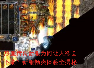 热血传奇新服为何让人欲罢不能?新服畅爽体验全揭秘 热血传奇新服为何让人欲罢不能?新服畅爽体验全揭秘