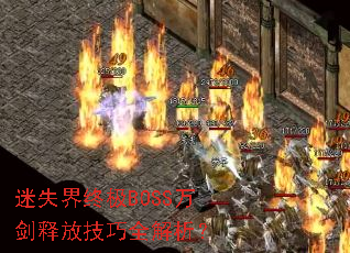 ��ʧ���ռ�BOSS���ͷż���ȫ������