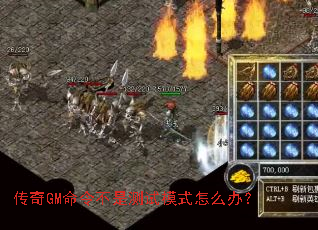 传奇GM命令不是测试模式怎么办? 传奇GM命令不是测试模式怎么办?