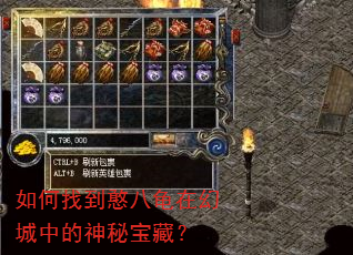 如何找到憨八龟在幻城中的神秘宝藏? 如何找到憨八龟在幻城中的神秘宝藏?