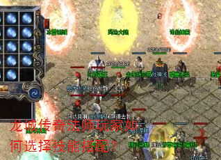 龙城传奇法师玩家如何选择技能搭配? 龙城传奇法师玩家如何选择技能搭配?