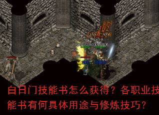 白日门技能书怎么获得?各职业技能书有何具体用途与修炼技巧? 白日门技能书怎么获得?各职业技能书有何具体用途与修炼技巧?