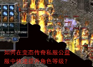 如何在变态传奇私服公益服中快速提升角色等级? 如何在变态传奇私服公益服中快速提升角色等级?