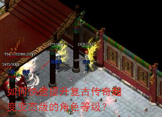 如何快速提升复古传奇超变变态版的角色等级? 如何快速提升复古传奇超变变态版的角色等级?