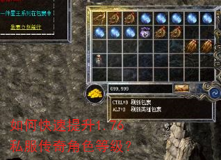 如何快速提升1.76私服传奇角色等级? 如何快速提升1.76私服传奇角色等级?