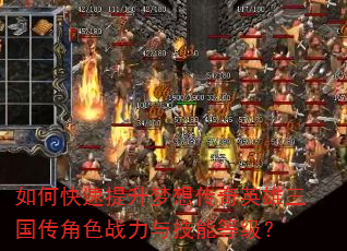 如何快速提升梦想传奇英雄三国传角色战力与技能等级? 如何快速提升梦想传奇英雄三国传角色战力与技能等级?
